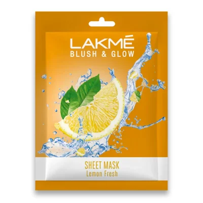 Lakme Blush & Glow Lemon Sheet Mask 25ml